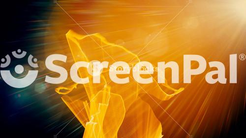 Light Splashes Abstract Background